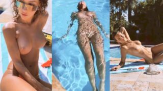 Rachel Cook Nude Swimming In Pool Video Leaked