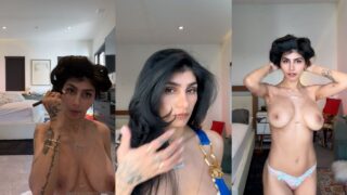 Mia Khalifa GRWM Night Out Leaked